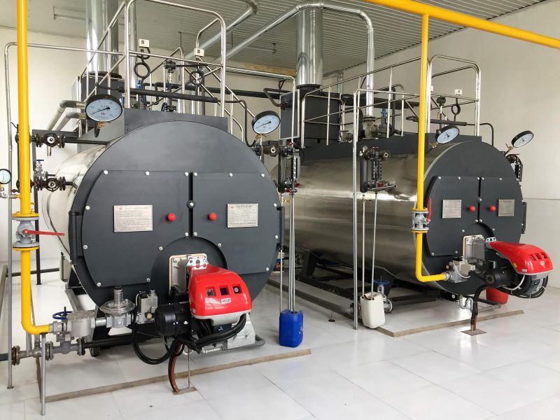 蒙牛乳業(yè)2臺(tái)15噸燃?xì)庹羝仩t